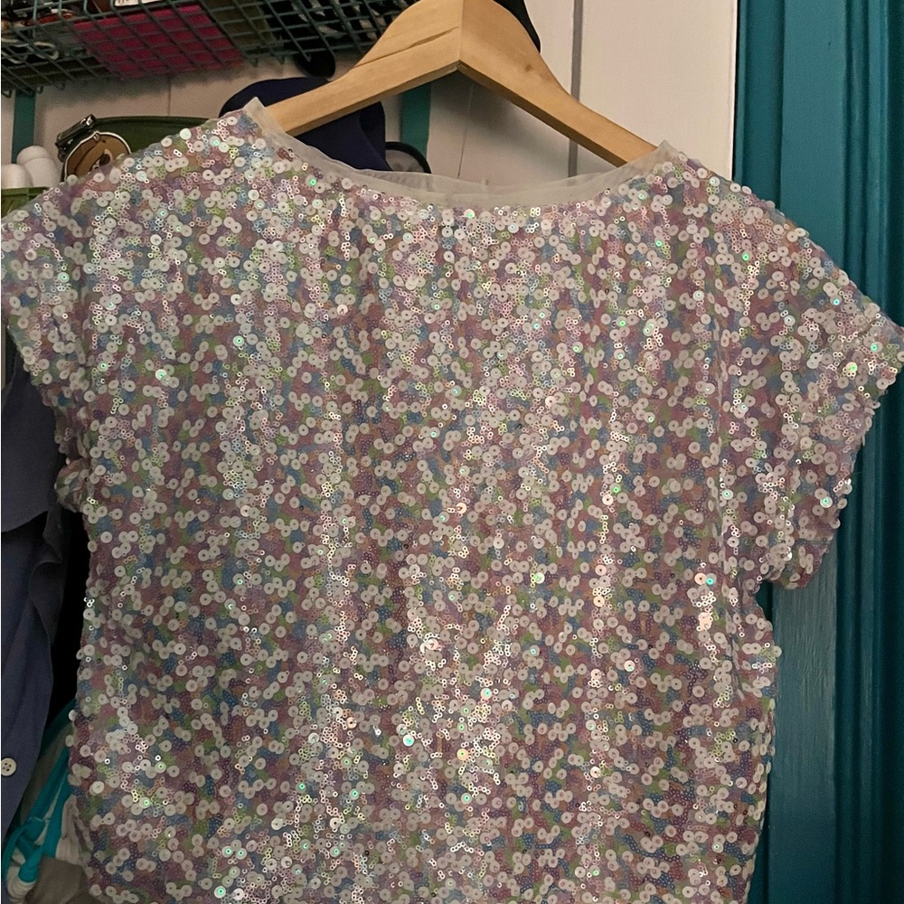 Sequin Embellished Women's Top